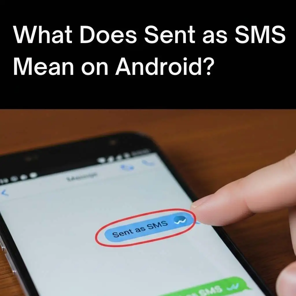 What Does Sent as SMS Mean on Android
