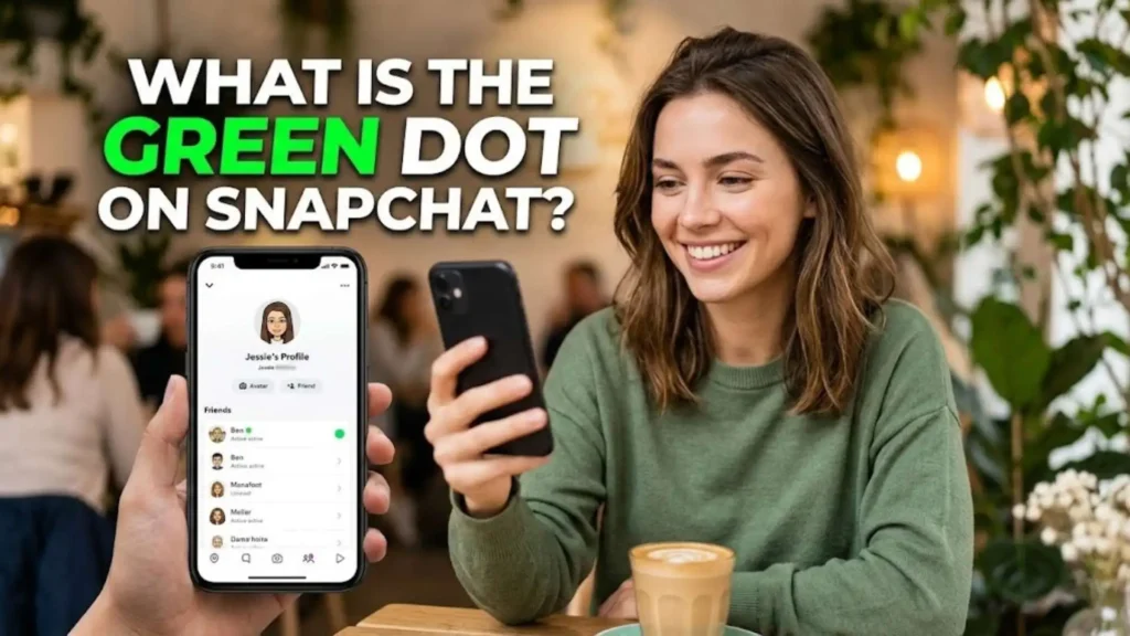 What Is the Green Dot on Snapchat