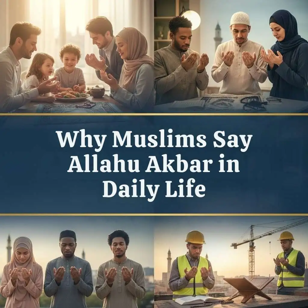 Why Muslims Say Allahu Akbar in Daily Life