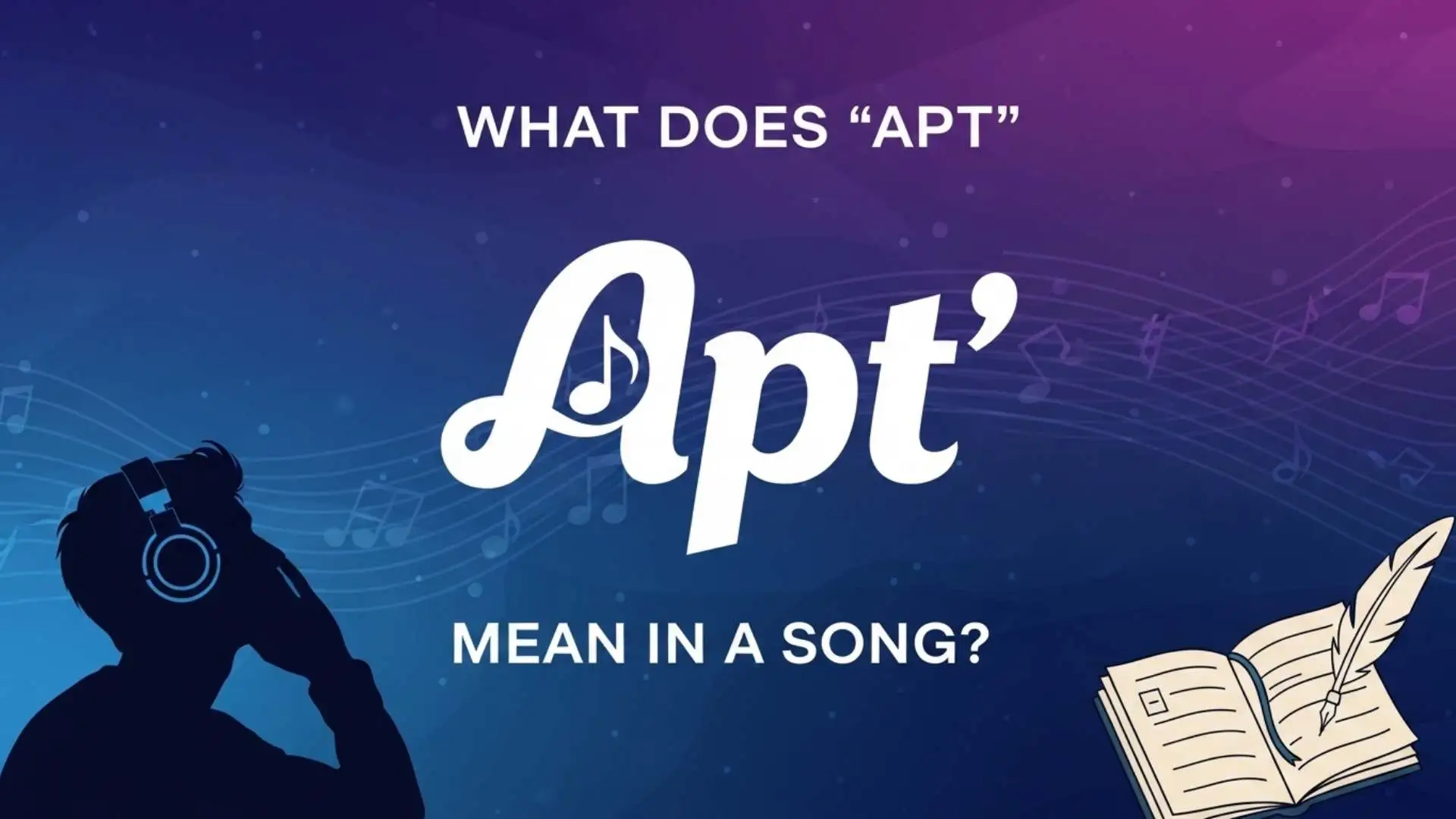 What Does Apt Mean in the Song? The Real Meaning Behind Rosé & Bruno Mars’ “APT.”