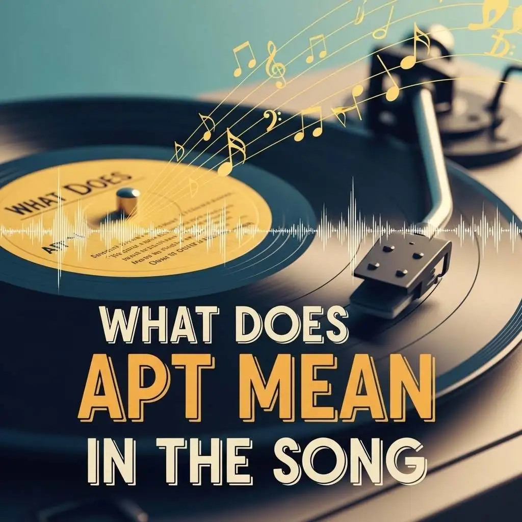 What Does Apt Mean in the Song