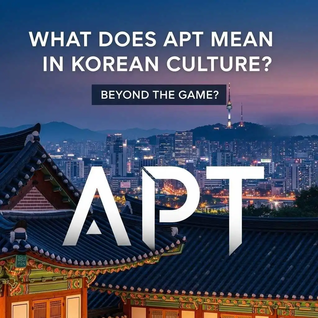 What Does APT Mean in Korean Culture Beyond the Game