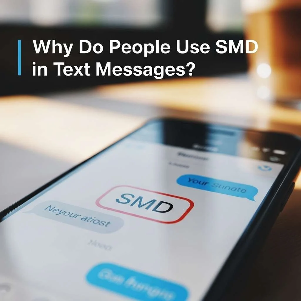 Why Do People Use SMD in Text Messages
