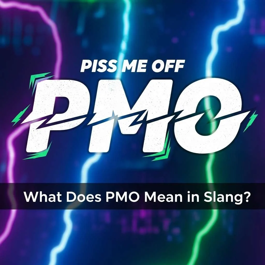 What Does PMO Mean in Slang