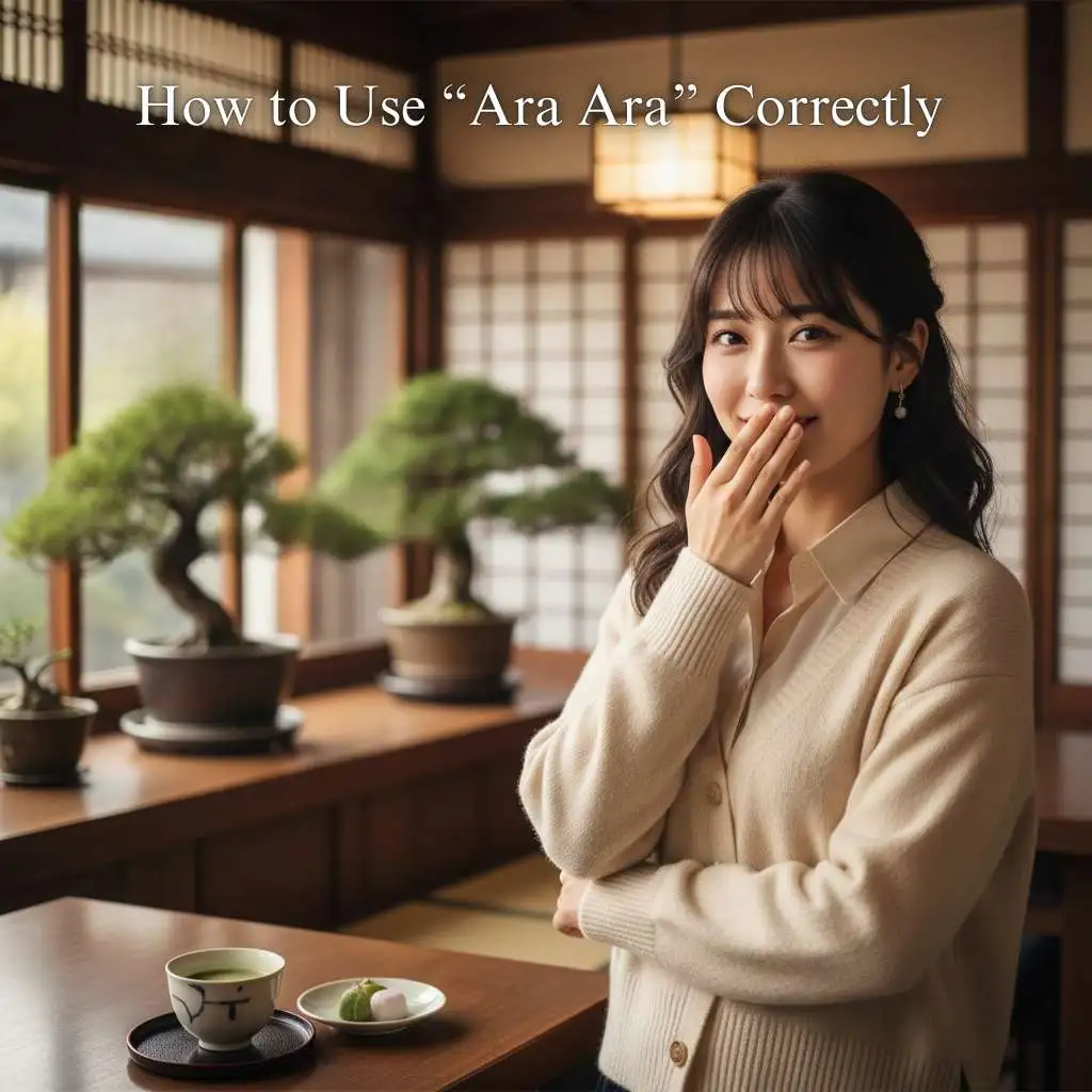 How to Use Ara Ara Correctly