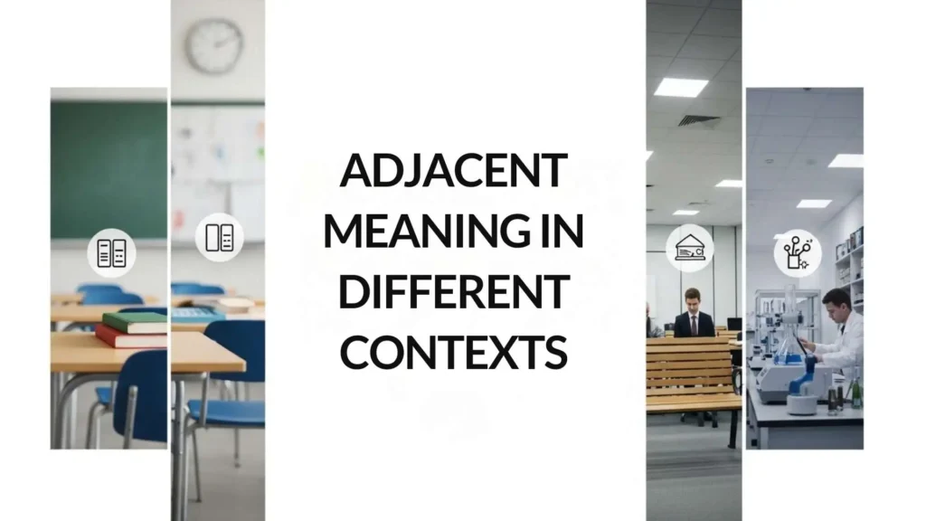 Adjacent Meaning in Different Contexts