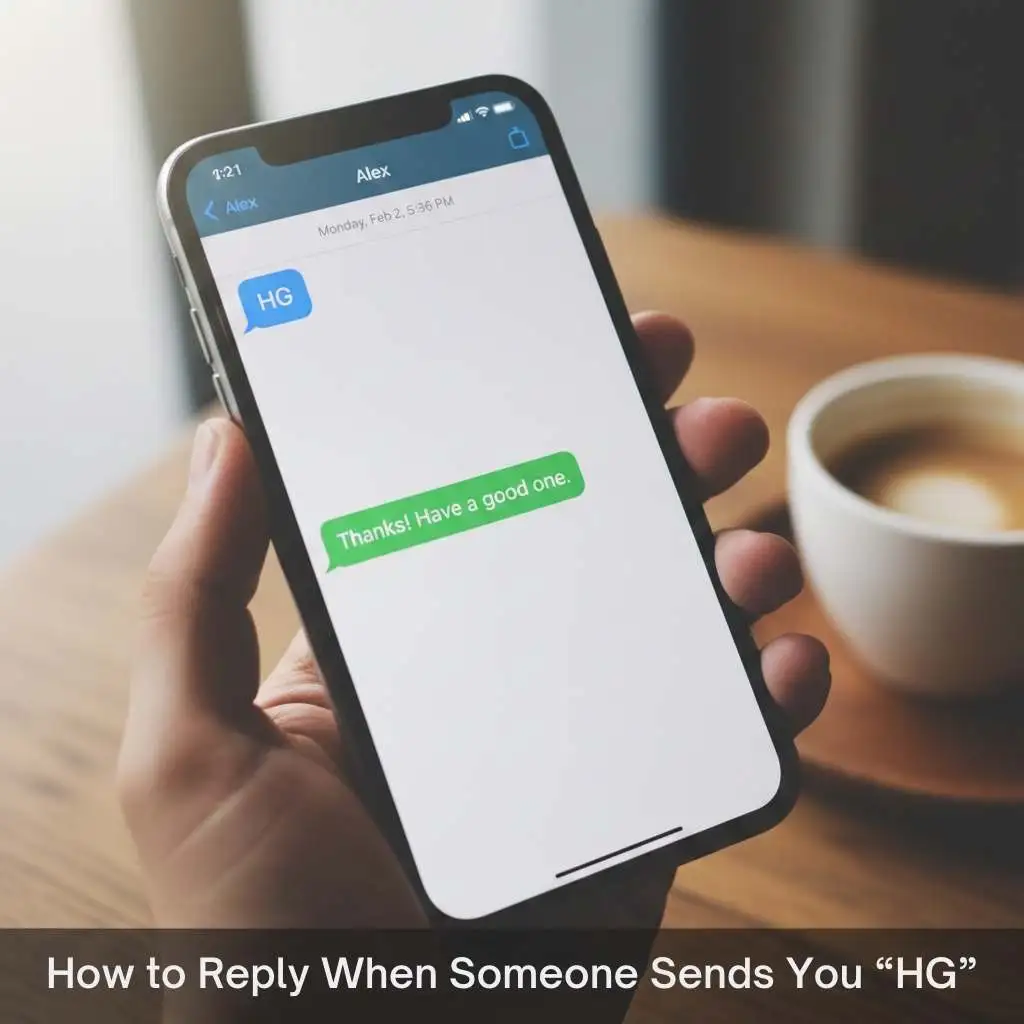 How to Reply When Someone Sends You HG