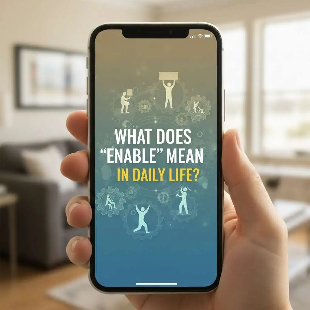 What Does Enable Mean in Daily Life