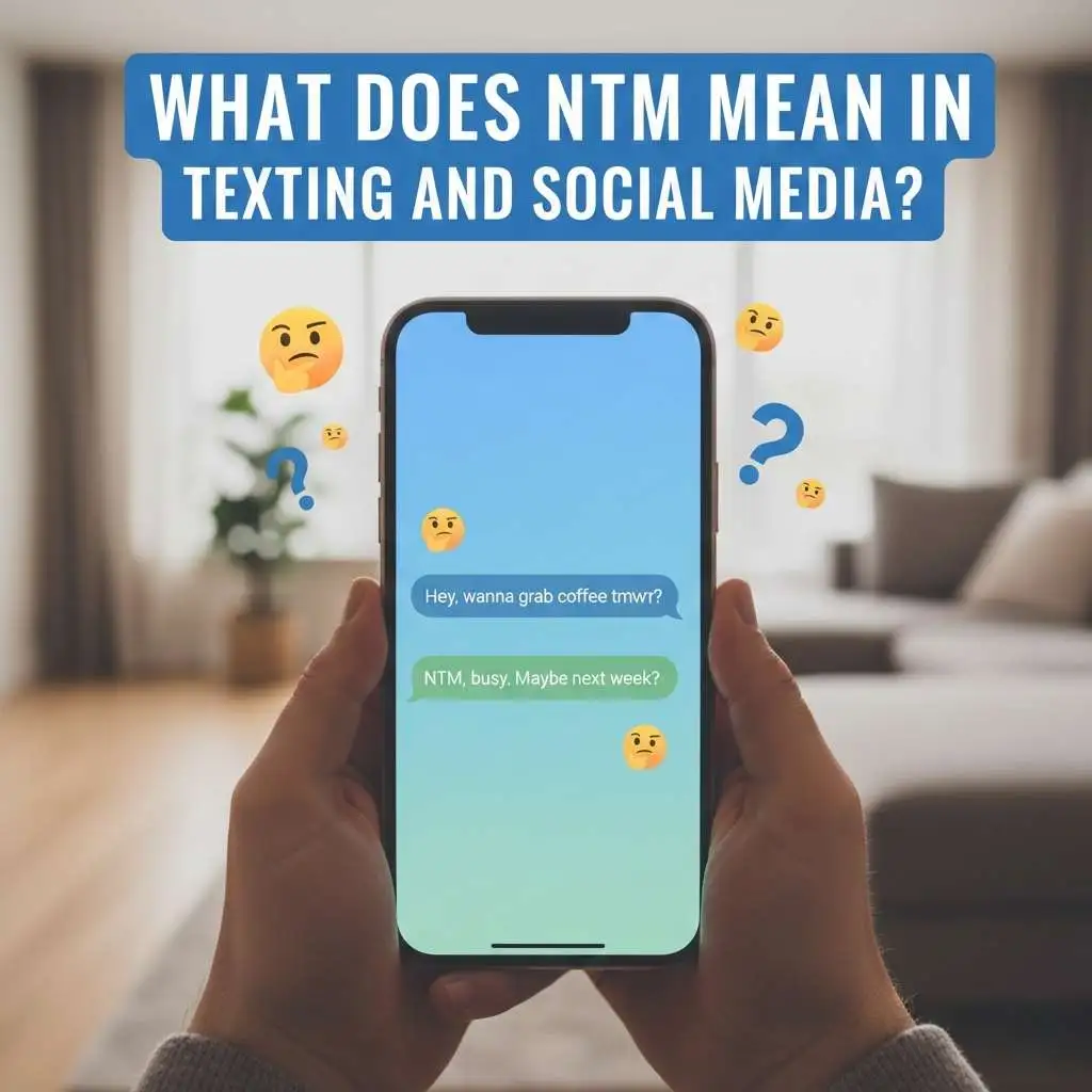 What Does NTM Mean in Texting and Social Media