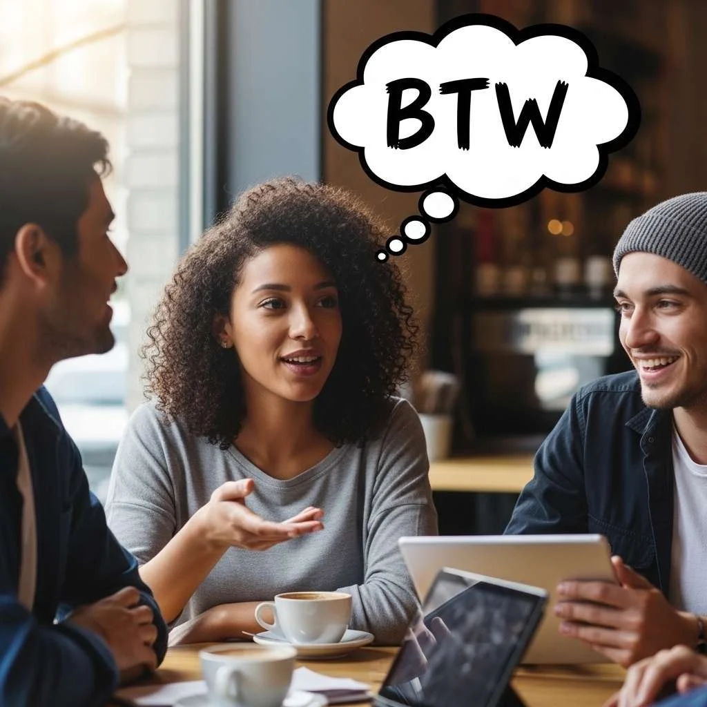 Examples of BTW in Real Conversations