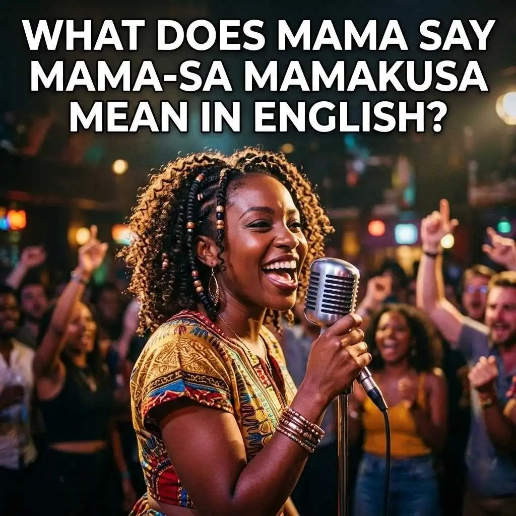 What Does Mama Say Mama-Sa Mamakusa Mean in English