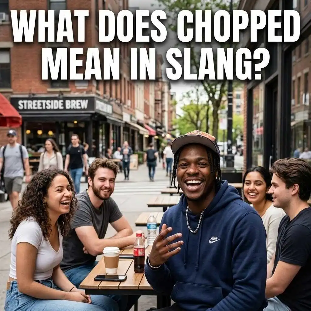 What Does Chopped Mean in Slang
