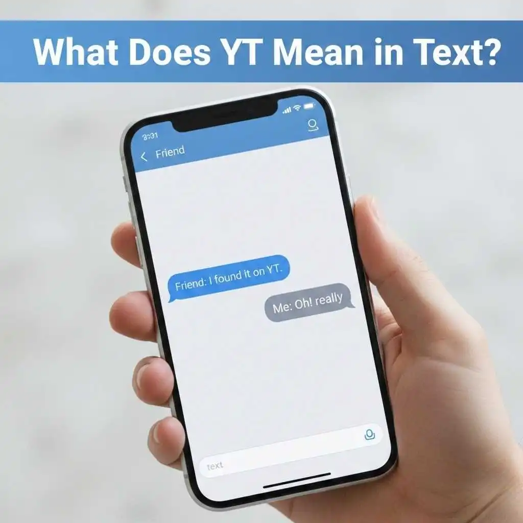 What Does YT Mean in Text