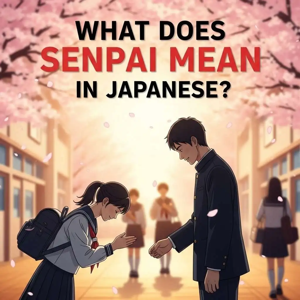 What Does Senpai Mean in Japanese