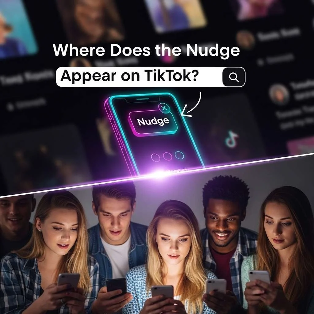 Where Does the Nudge Appear on TikTok